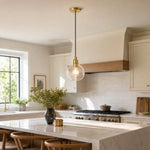 minimalist-clear-glass-dome-pendant-light