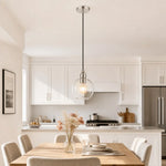 minimalist-clear-glass-dome-pendant-light