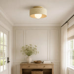 modern-textured-drum-shade-flush-mount-ceiling-light