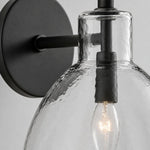 antique-brass-recycled-glass-wall-sconce-indoor-for-bathroom