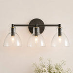 antique-brass-recycled-glass-wall-sconce-indoor-for-bathroom