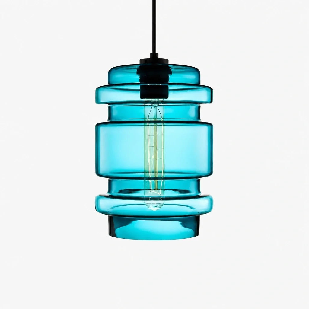 modern-colorful-cylindrical-glass-pendant-light