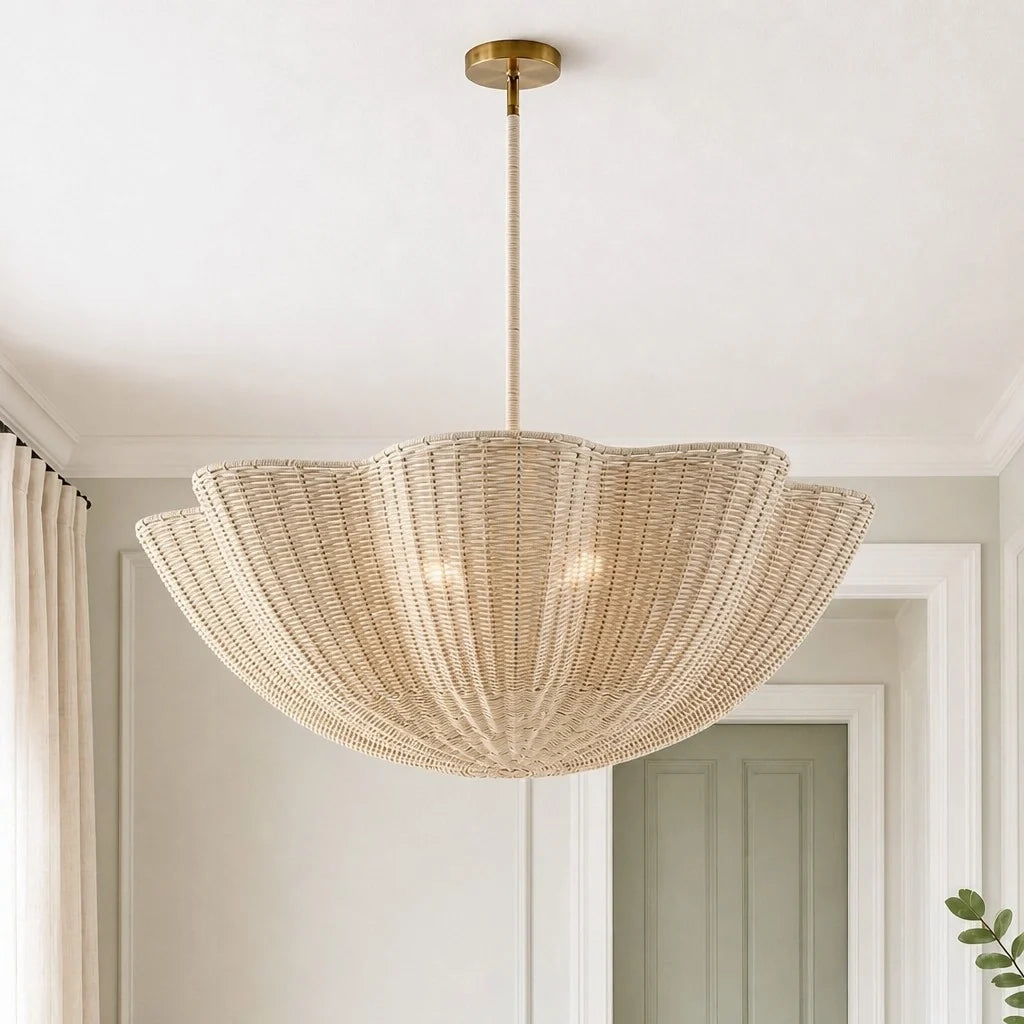natural-woven-rattan-scalloped-pendant-light