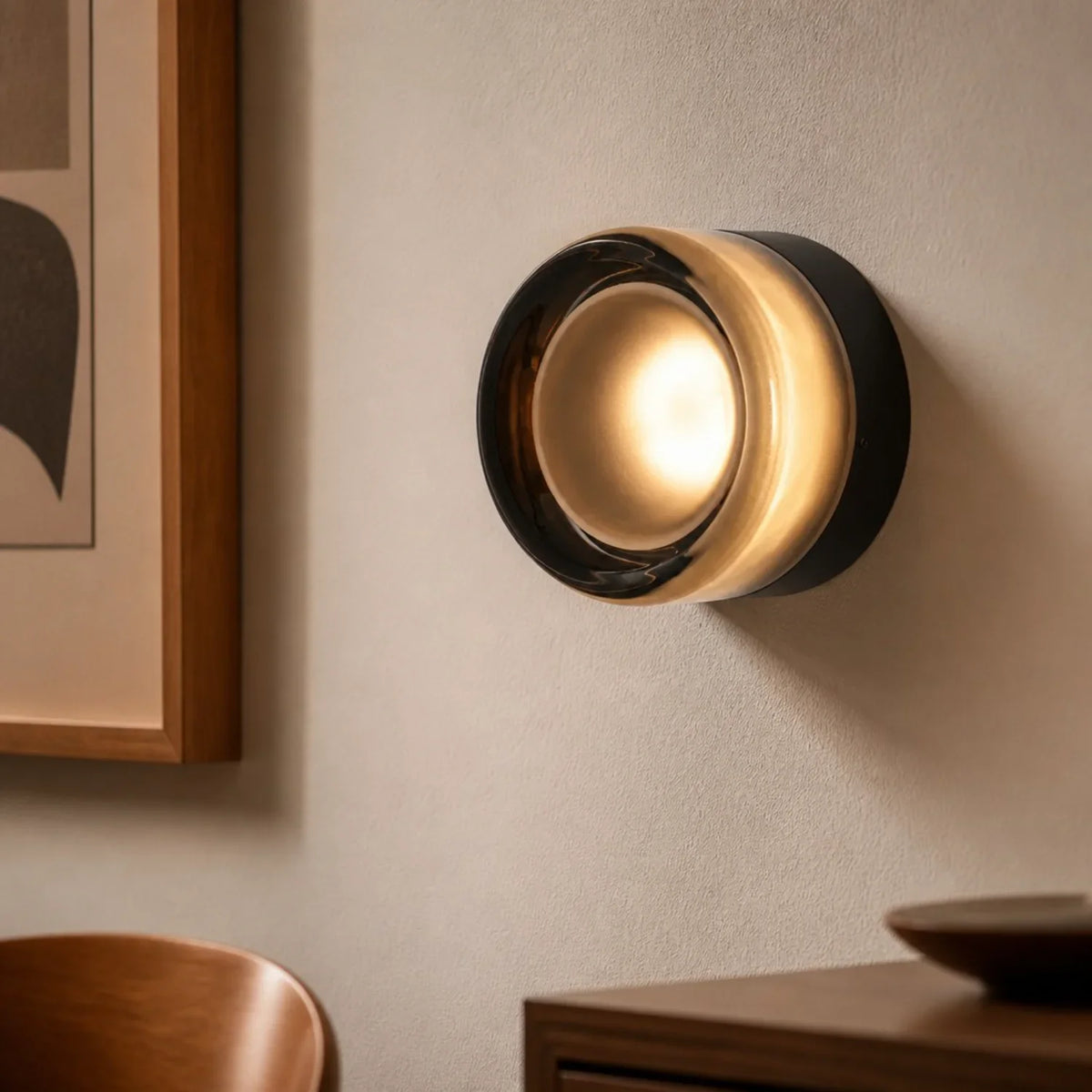 souta-modern-dome-dimmable-led-glass-dimple-wall-sconce