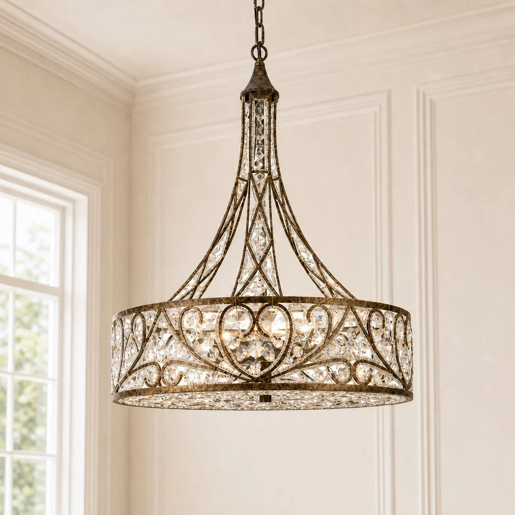 arden-luxury-6-light-crystal-drum-chandelier