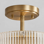 farmhouse-ribbed-glass-drum-shade-brass-semi-flush-mount-ceiling-light