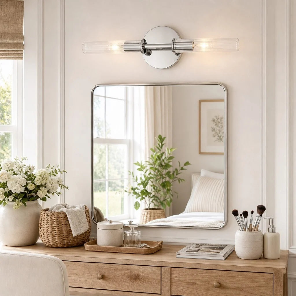 farmhouse-transparent-ribbed-glass-double-tube-sconce