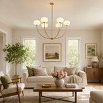 gold-6-light-white-glass-globe-chandelier