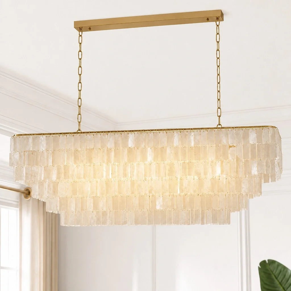 vorenis-modern-layered-oblong-capiz-shell-pendant-light