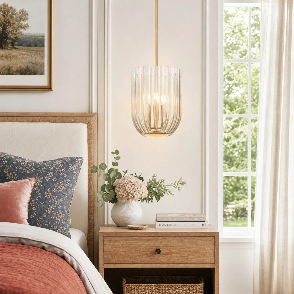glass-lantern-pendant-light-with-ribbed-glass-in-champagne-aged-brass-finish