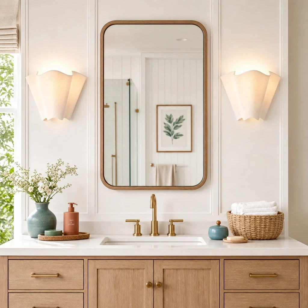 issac-modern-ivory-floral-linen-wall-lamp