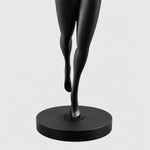 hermes-modern-minimalist-resin-lady-sculpture-sphere-glass-shade-floor-light