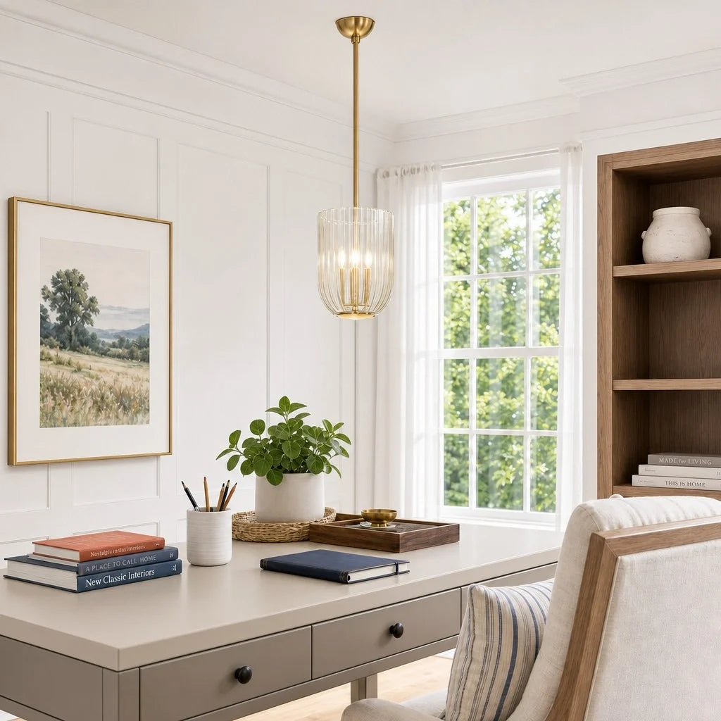 glass-lantern-pendant-light-with-ribbed-glass-in-champagne-aged-brass-finish