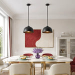 mabel-black-cast-aluminum-dome-pendant-light