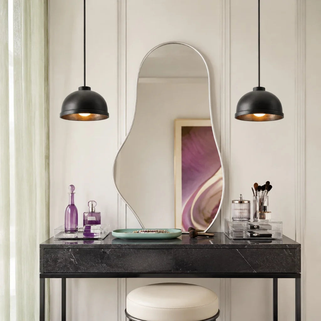 mabel-black-cast-aluminum-dome-pendant-light