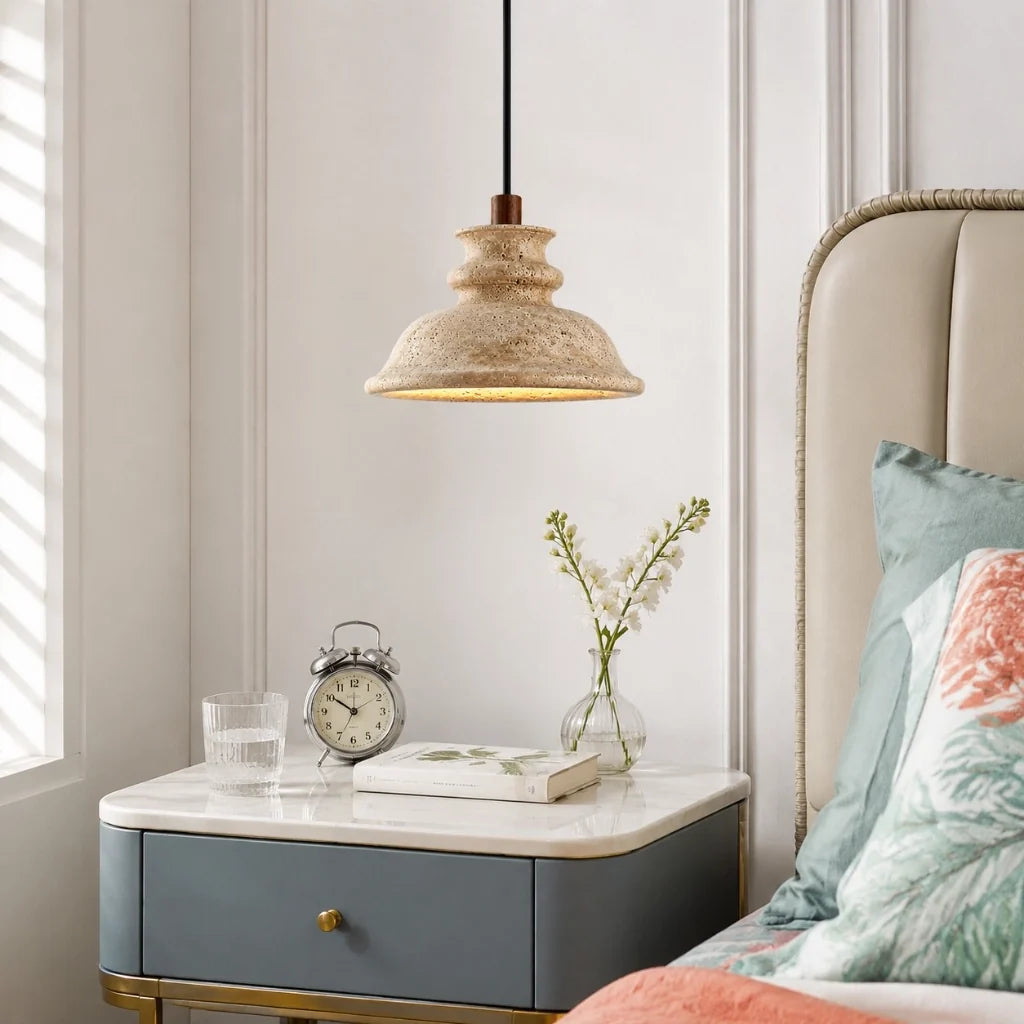maja-wabi-sabi-bell-travertine-pendant-light