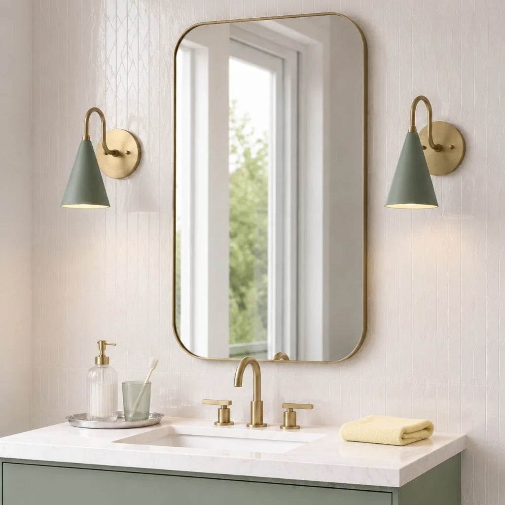 modern-tapered-cone-shade-vanity-sconce