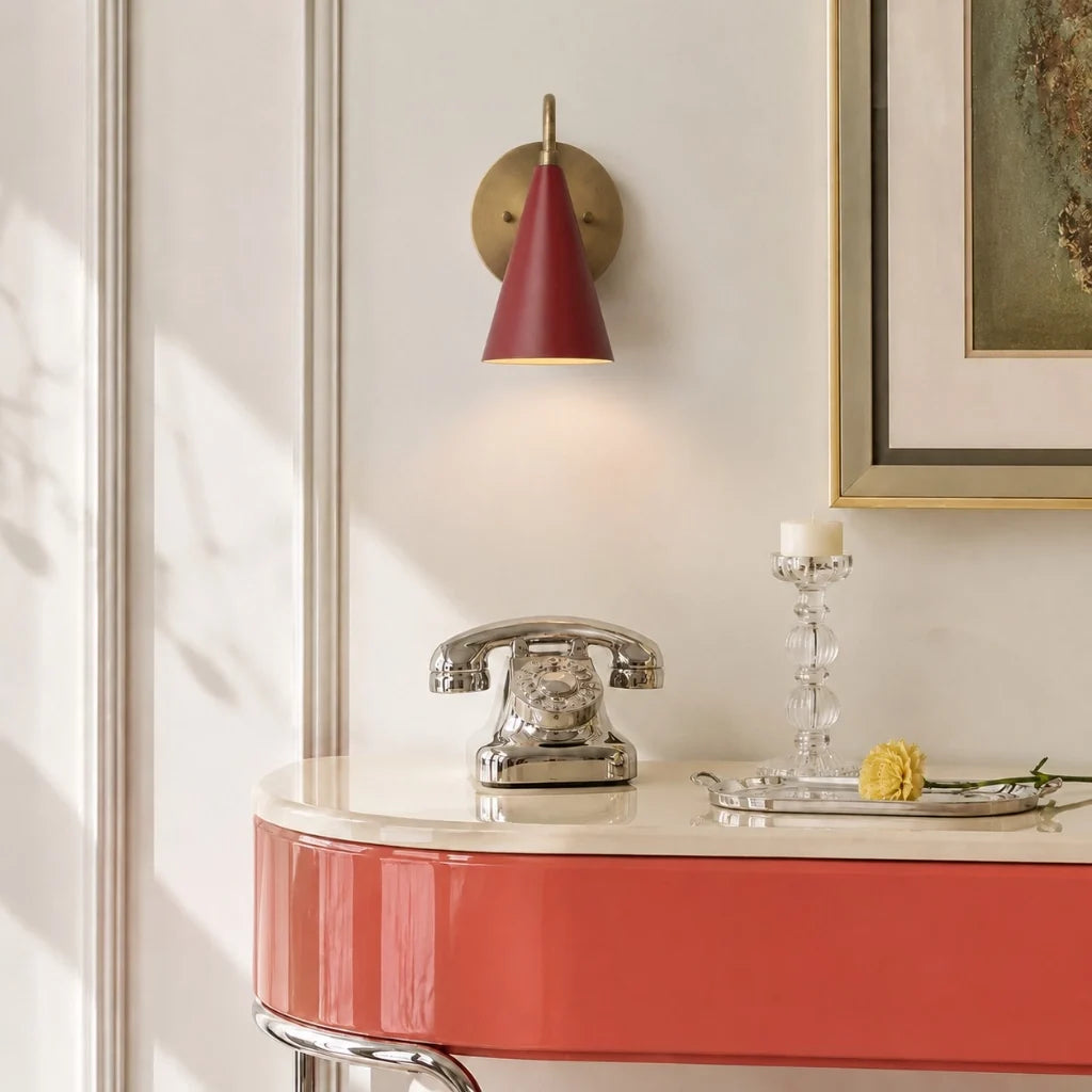 modern-tapered-cone-shade-vanity-sconce