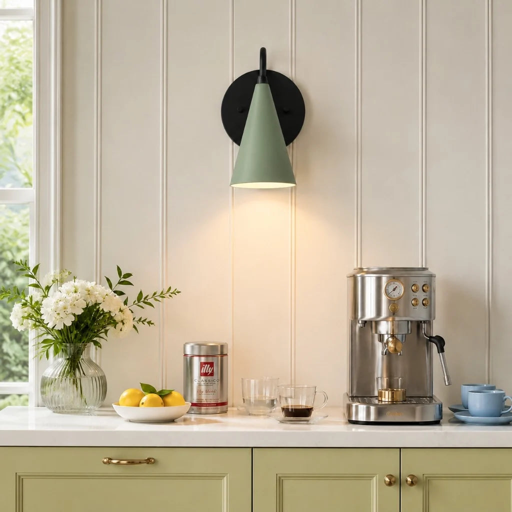 modern-tapered-cone-shade-vanity-sconce