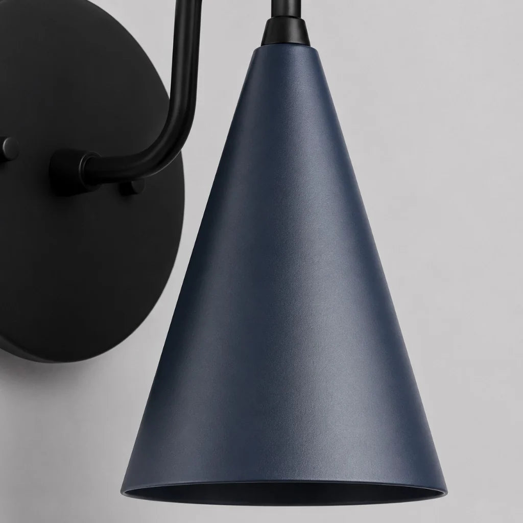 modern-tapered-cone-shade-vanity-sconce
