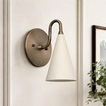modern-tapered-cone-shade-vanity-sconce