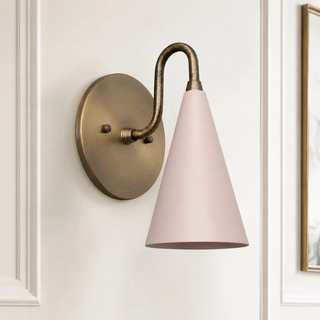 modern-tapered-cone-shade-vanity-sconce