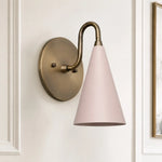 modern-tapered-cone-shade-vanity-sconce