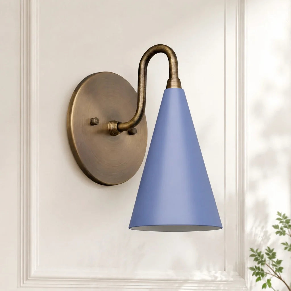 modern-tapered-cone-shade-vanity-sconce