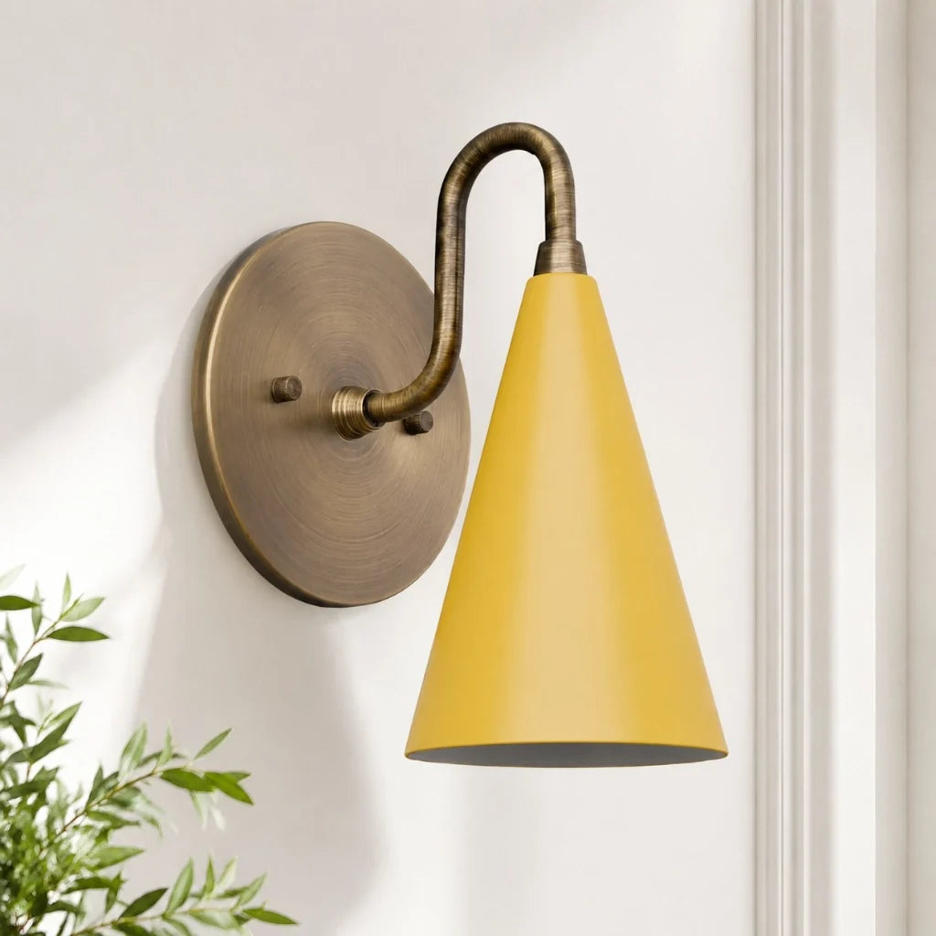 modern-tapered-cone-shade-vanity-sconce