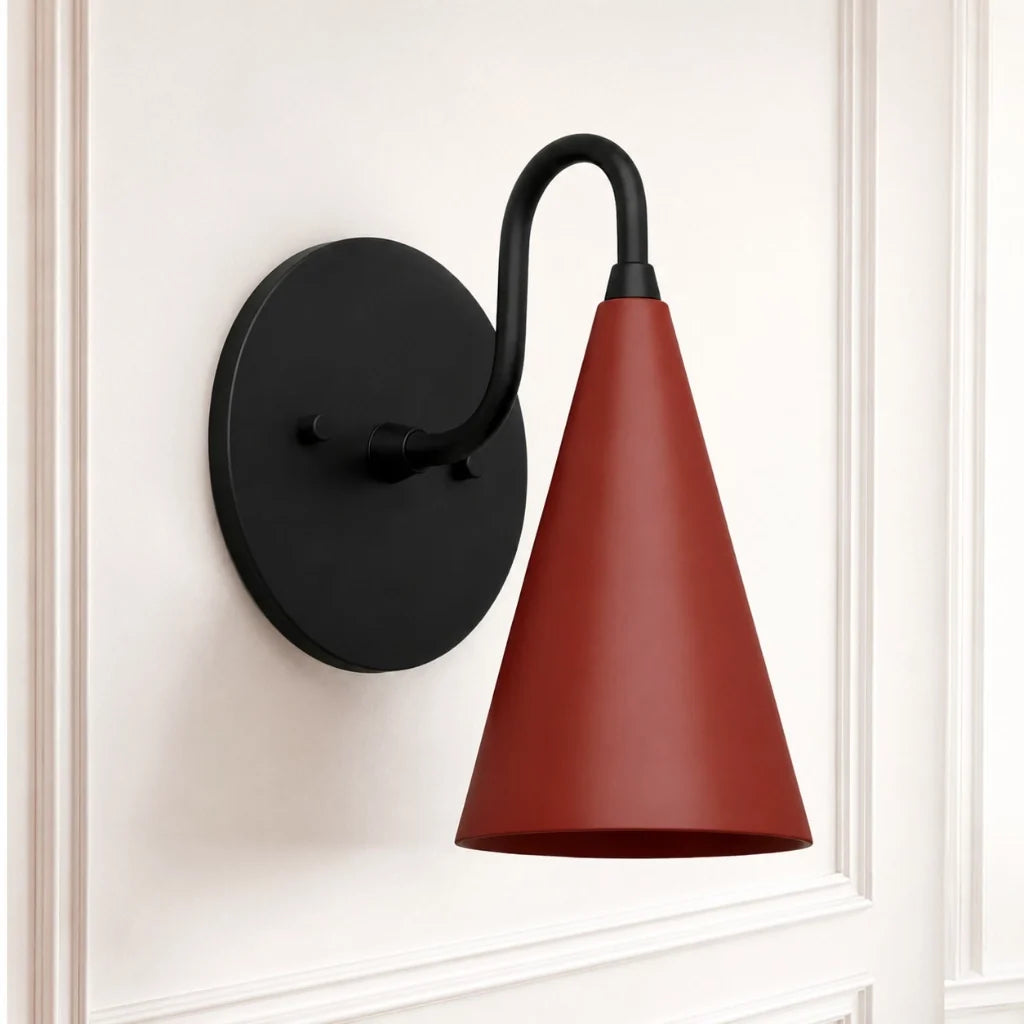 modern-tapered-cone-shade-vanity-sconce