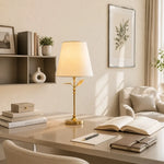 farmhouse-antique-brass-botanical-forged-iron-linen-table-lamp