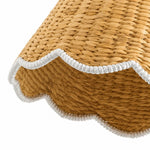 bohemian-style-scallop-rattan-flush-mount-ceiling-light