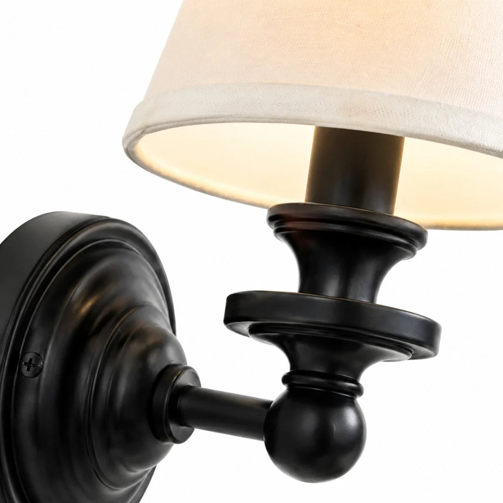 posie-retro-linen-shade-wall-sconce