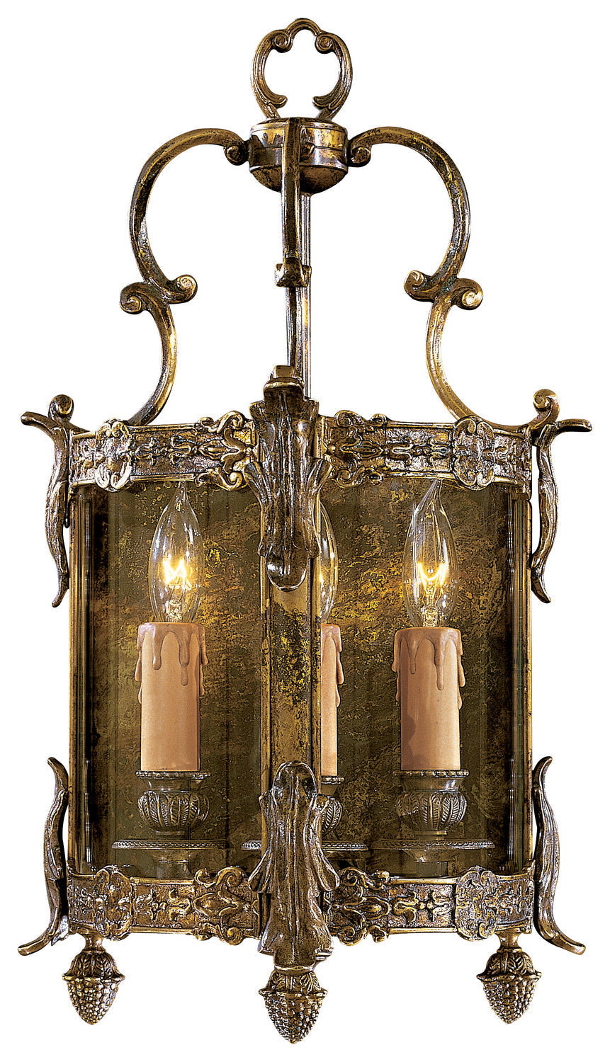 Three Light Wall Sconce