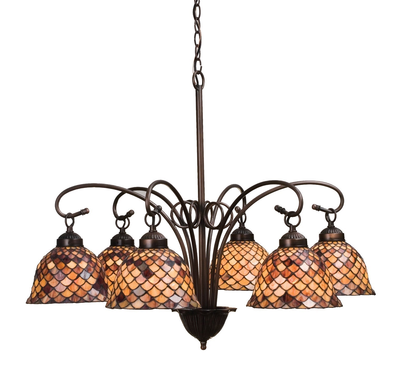 Six Light Chandelier