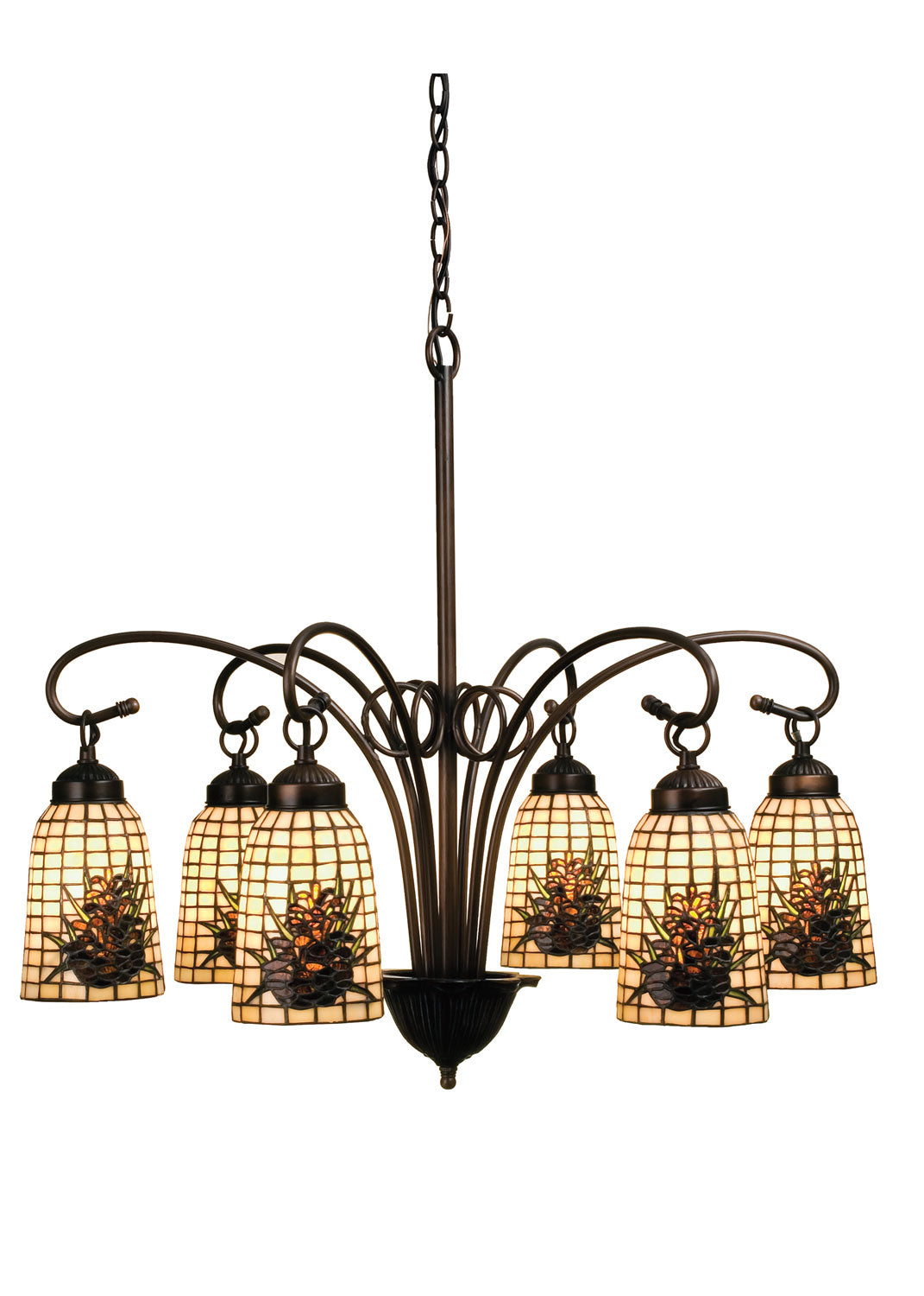 Six Light Chandelier