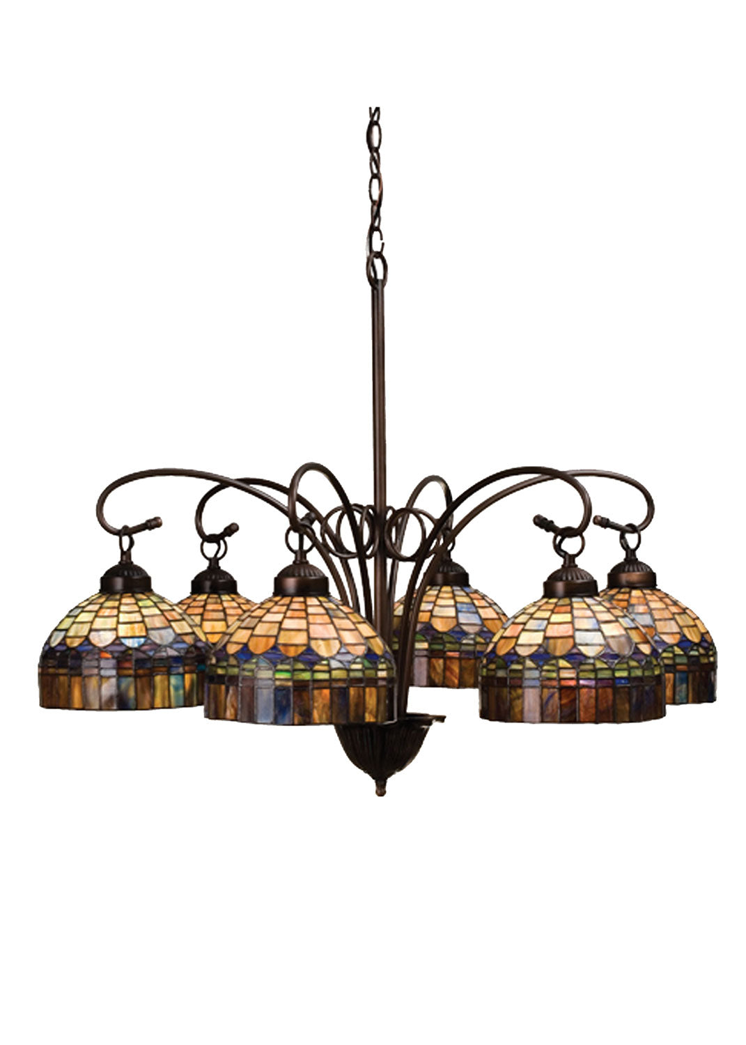 Six Light Chandelier