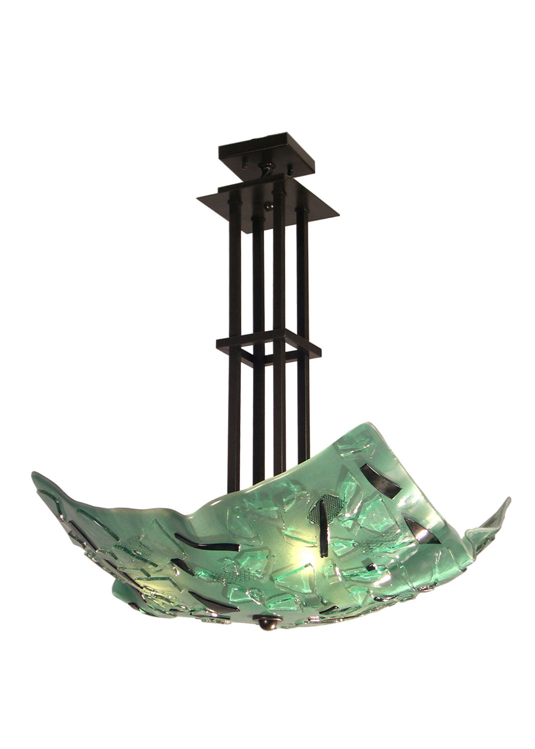 Three Light Inverted Pendant