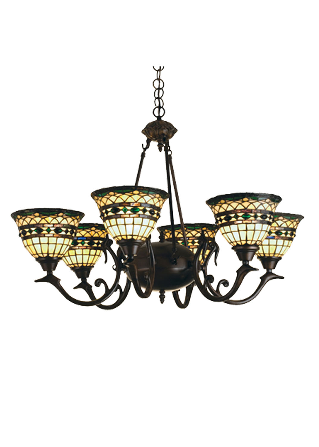 Six Light Chandelier