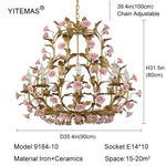 pink-ceramic-flower-chandelier-luxury-gold-princess-chandelier-for-girls-room