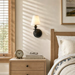 posie-retro-linen-shade-wall-sconce
