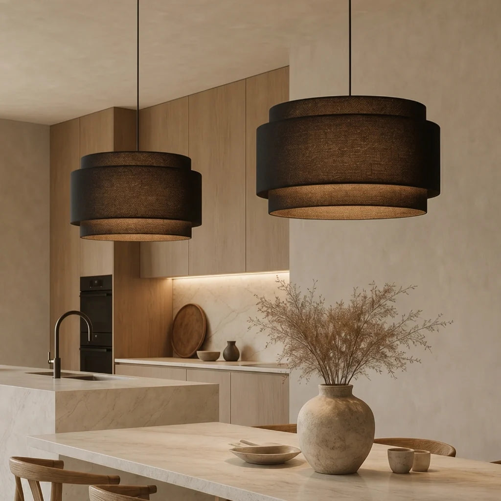 hayden-modern-linen-drum-pendant-light
