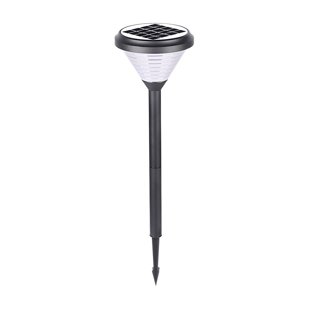 27 6 Inch H Black Led Solar Path Lights