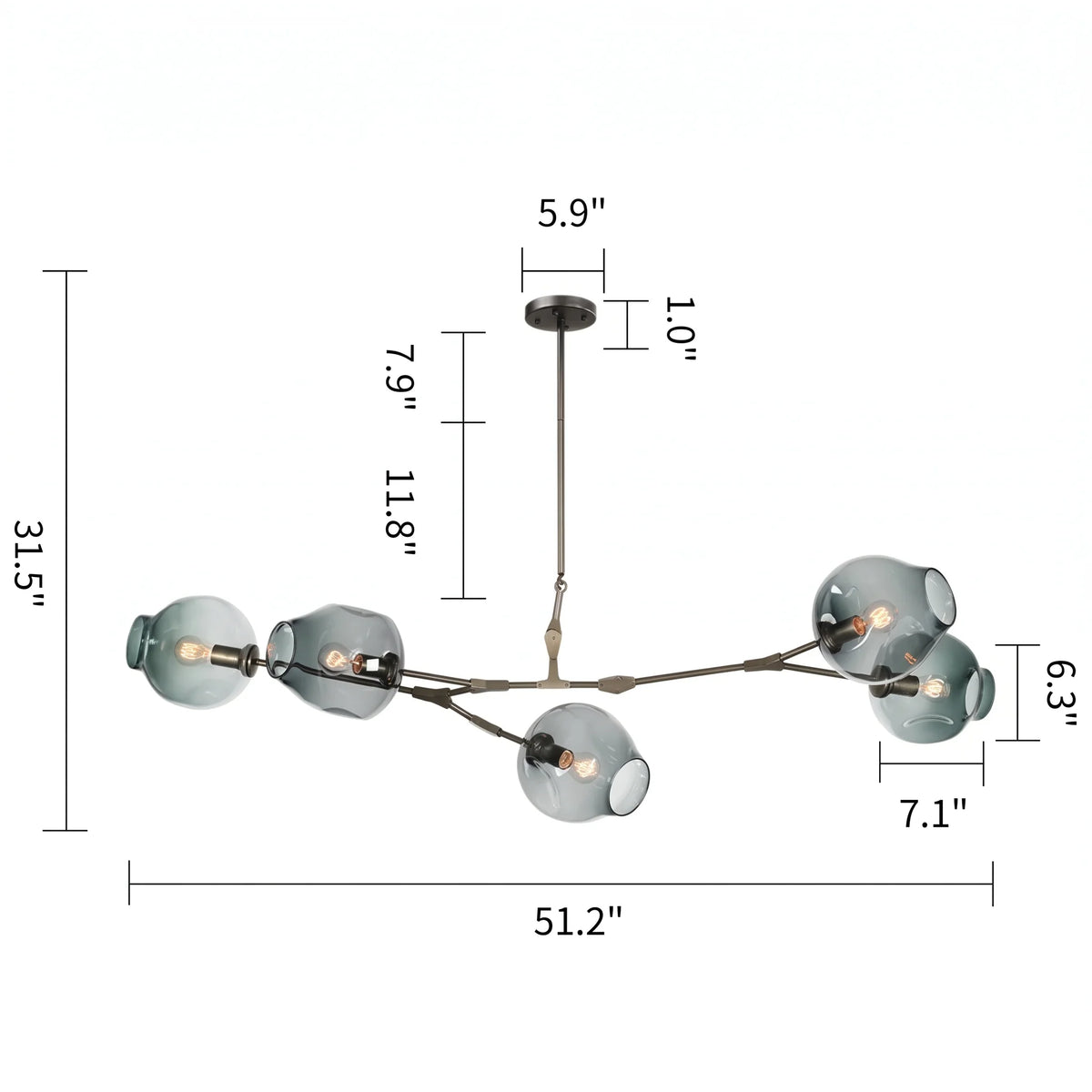 arlo-modern-branching-bubble-glass-chandelier