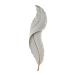 Creative Feather Wall Light Led White Luxury Modern Wall Sconce Lamp Lighting