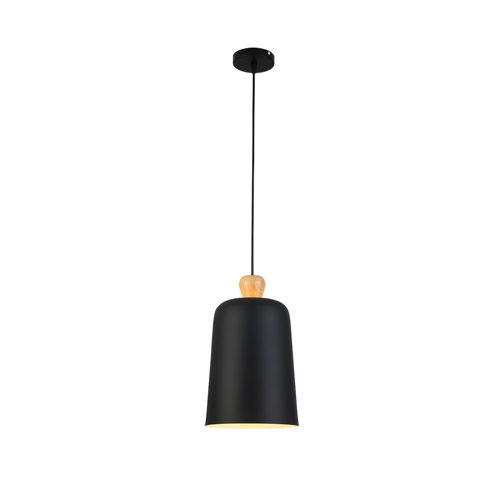 Pleat Box Led Pendant Light 1 Light Black White Aluminum Hanging Lamp