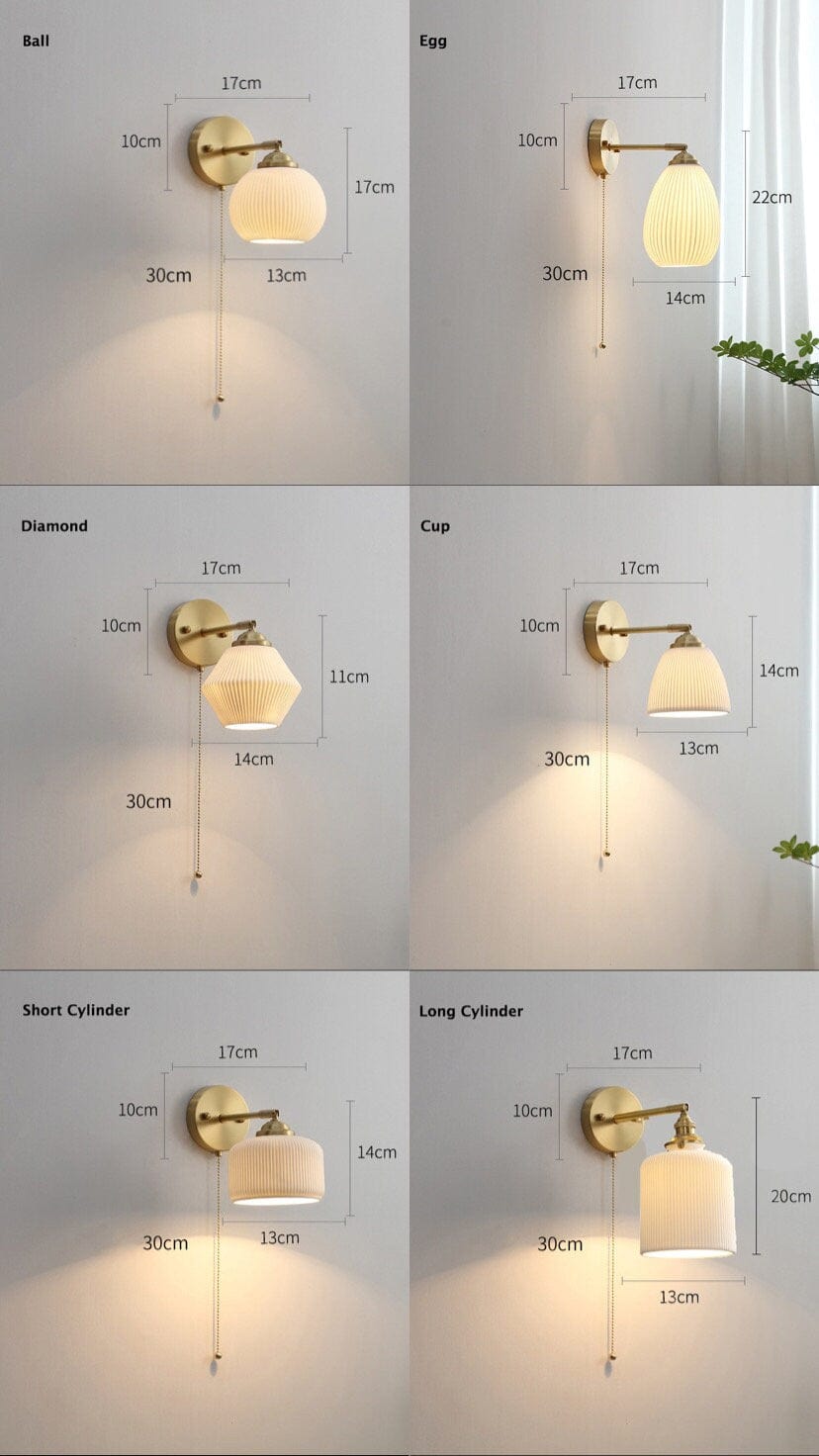 ribbed-ceramic-wall-light-in-lantern-ball-shape