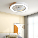 Contemporary Wooden Ceiling Fans With Led Lights