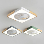 Contemporary Wooden Ceiling Fans With Led Lights