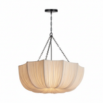 willy-vintage-linen-fabric-bowl-pendant-light